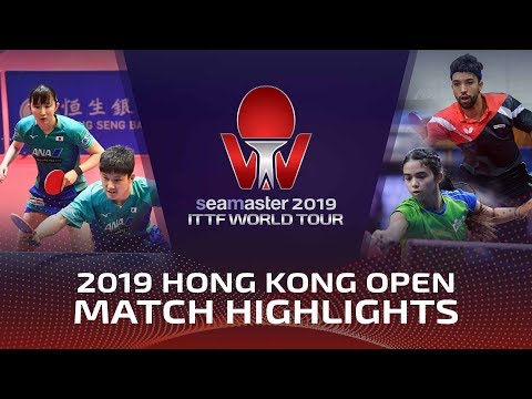 Tomokazu Harimoto/Hina H. vs Melanie Diaz/Daniel G. | 2019 ITTF Hong Kong Open Highlights (Pre)