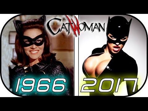 EVOLUTION of CATWOMAN in MOVIES & TV SERIES (Selina Kyle) 1966 - 2017 -Batman-