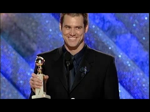 Jim Carrey Wins Best Actor Motion Picture Drama - Golden Globes 1999