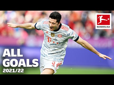 Robert Lewandowski - All Bundesliga Goals 2021/22 so far