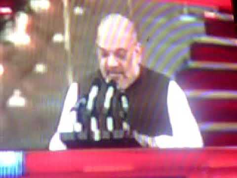 Amit shah takes the oath