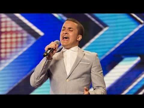 Jahmene Douglas' audition - Etta James' At Last- The X Factor UK 2012