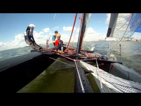 Sailing with my boys is the best , even when wind dies. Summer Holiday is fun