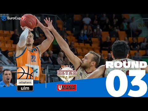 Ulm roars 23 down to beat Reyer in OT! | Round 3, Highlights | 7DAYS EuroCup