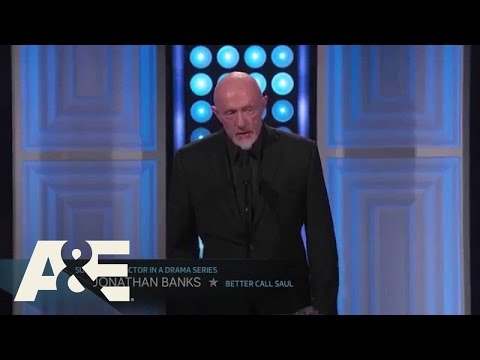 Jonathan Banks Wins Best Supporting Actor in a Drama Series = 2015 Critics' Choice TV Awards | A&E