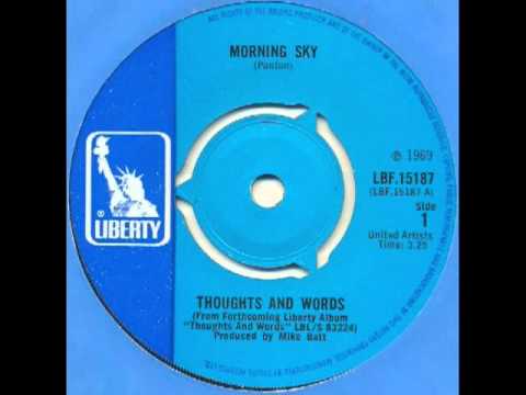 Thoughts & Words - Morning sky (fading yellow pop marvel)