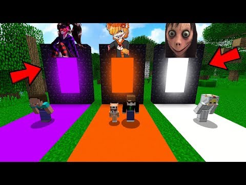 CHỌN CỬA JACK VN , MOMO HAY NINA THE KILLER - MINECRAFT