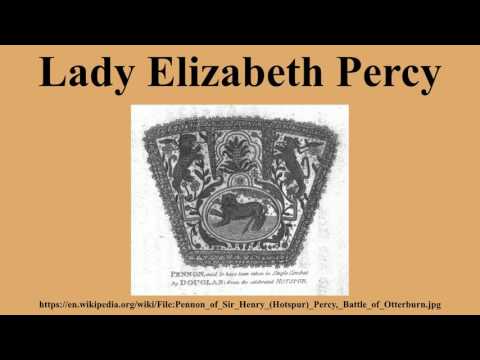 Lady Elizabeth Percy