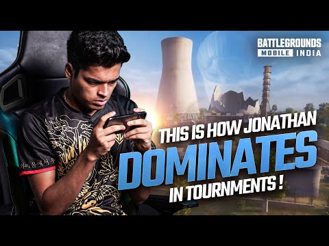 HOW JONATHAN DOMINATES IN TOURNMENTS || 9 SOLO KILLS || 18KILLS GAMEPLAY || BGMI