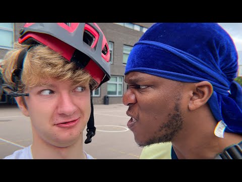 KSI Teaches Me To Ride A Bike...