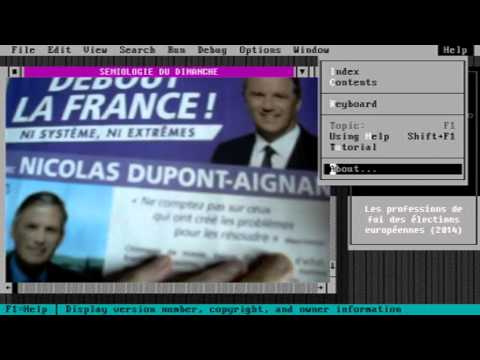 La sémiologie du dimanche (25 mai 2014)