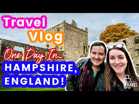 HAMPSHIRE, ENGLAND ROAD TRIP  ◆  UK TRAVEL VLOG  ◆  WINCHESTER, PORTCHESTER CASTLE, & SOUTH DOWNS!