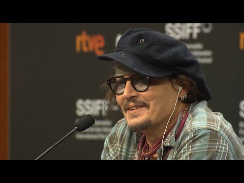 Press Conference DONOSTIA AWARD Johnny Depp - 2021