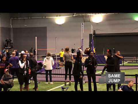 Julia Hayes Indoor High Jump 2018