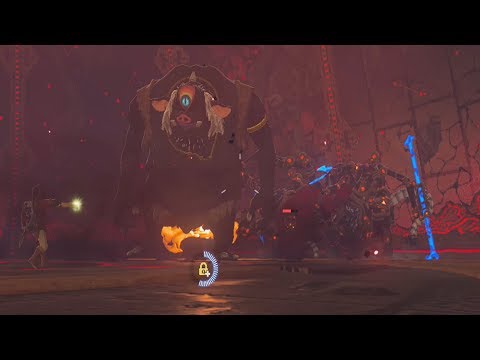 Father Hinox Meets Calamity Ganon - Zelda Breath of the Wild