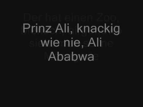 Aladdin: "Prinz Ali"