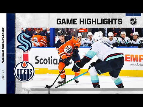 Kraken @ Oilers 11/01/2021 | NHL Highlights