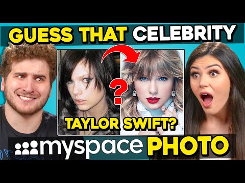 Guess That Celebrity From Their Old MySpace Photos