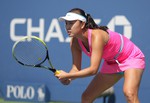 US Open Tennis 2014 - Shuai Peng on Day 3 at the USTA Billie Jean King National Tennis Center in New York, New York - August 27, 2014