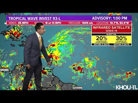 Tropical update: Invests 92L, 93L and Tropical Storm Pamela (Pacific)