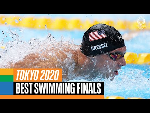 🏊‍♀️ 🏊🏻‍♂️ The best swimming finals at Tokyo2020 | Top Moments