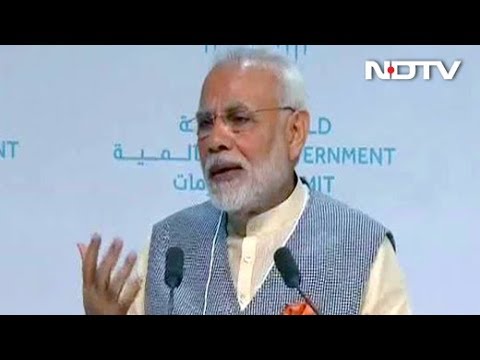 PM Modi Addresses World Government Summit In Dubai