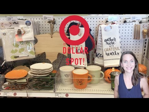 Shop With Me! New Fall / Halloween Decor at Target Dollar Spot! / Bullseye Playground!