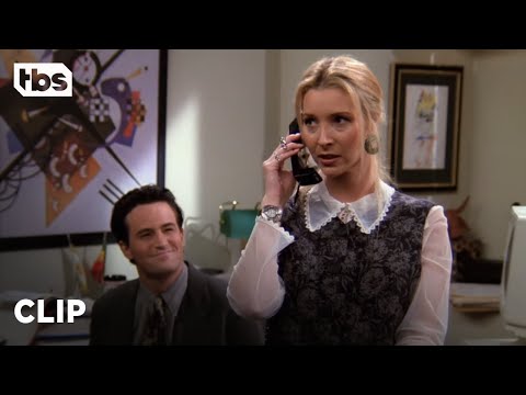 Friends: Phoebe Becomes Chandler's Temp Secretary (Season 1 Clip) | TBS