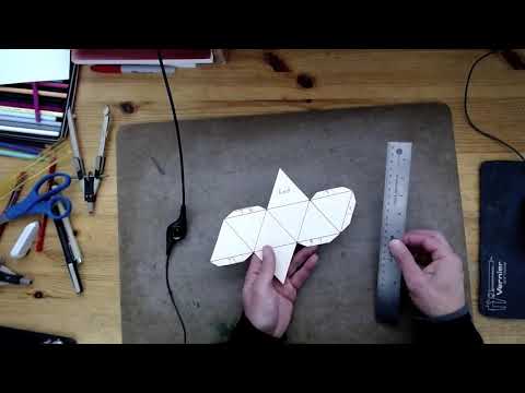 How to Construct Platonic Solid Models from Paper