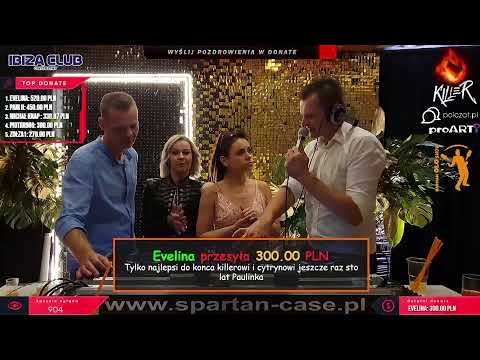 Dj Killer & Dj Virgo & Dj Cyprex & Dj Bagrol & Barman Olo Show Live Mix - Urodzinki Żonki Killer...