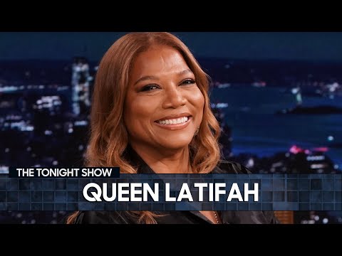 Queen Latifah's Dream of Playing Adam Sandler's Wife Has Come True | The Tonight Show