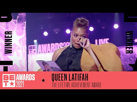 Queen Latifah Accepts The Lifetime Achievement Award! | BET Awards 2021