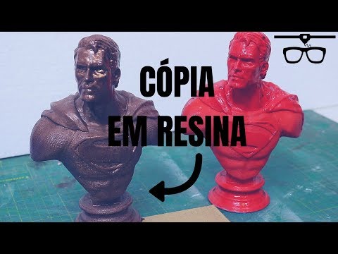 Replicar Impressão 3D com Molde de silicone e Resina - Feat. KakaCraft