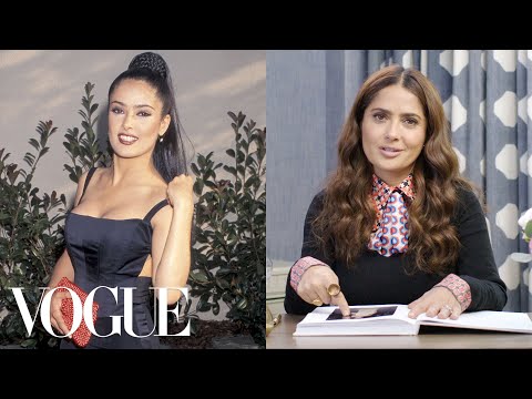 Salma Hayek Breaks Down 13 Looks From 1996 to Now | Life in Looks | Vogue