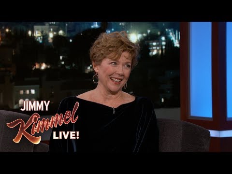 Jimmy Kimmel Embarrasses Annette Bening with Miami Vice Clip