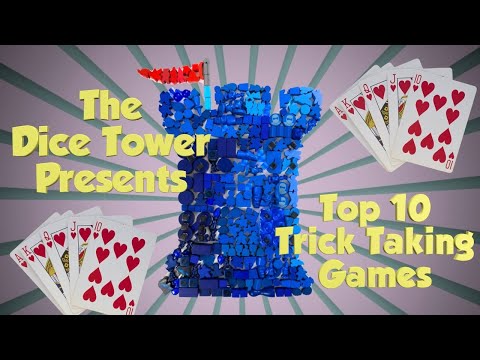 Top 10 Trick Taking Games - with Tom, Zee, and Timm