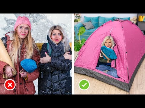 How To Make Camp At Home?