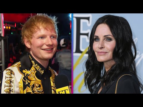 Ed Sheeran Reveals Courteney Cox SINGS on His New Album! (Exclusive)