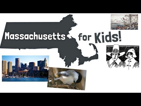 Massachusetts for Kids | US States Learning Video