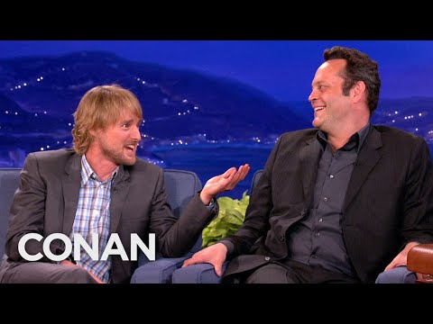 Vince Vaughn and Owen Wilson Are Not Tech-Savvy - CONAN on TBS