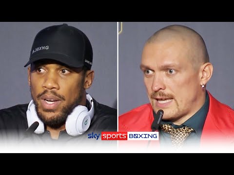 Anthony Joshua & Oleksandr Usyk's FINAL Press Conference 💥