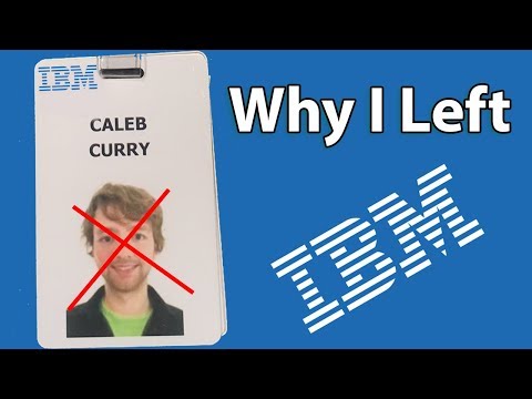 Why I left my Job at IBM