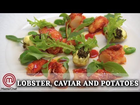 How To Make | Gary Jones's Lobster, Caviar and Jersey Royal Potatoes | MasterChef UK