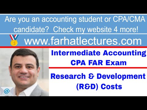 Research and Development (R&D) Costs | Intermediate Accounting | CPA Exam FAR