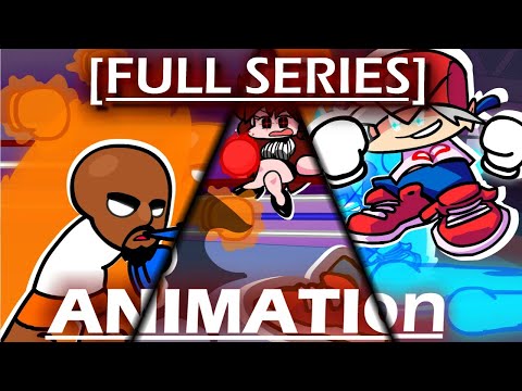 [FULL SERIES] Matt vs Boyfriend Boxing Fight (Friday Night Funkin' Animation)