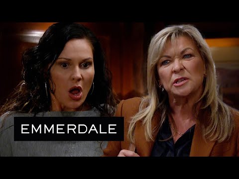 Emmerdale - Kim Lashes Out and Blames Chas for Jamie's Accident