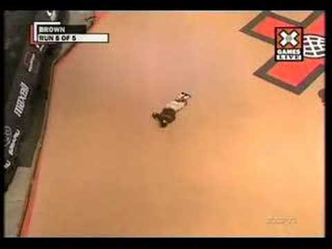 jake brown crash xgames 13 mega ramp