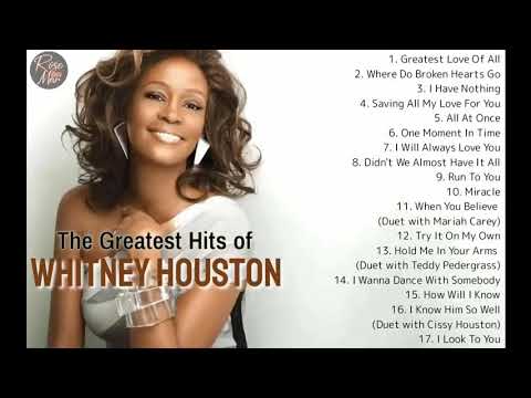 Whitney Houston | The Greatest Hits | Non Stop Playlist