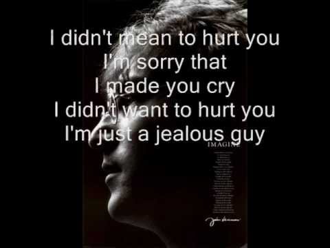 Jealous Guy ( with lyrics ) - John Lennon  ( Cover by Bobit )