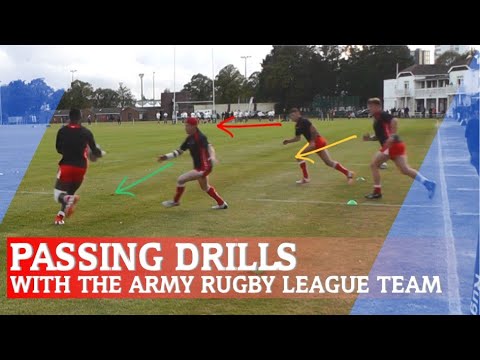 RUGBY LEAGUE PASSING DRILLS